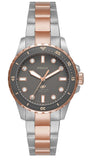 Fossil Blue Dive Three Hand Gray Dial Two Tone Steel Strap Watch For Women - ES5348 Authentic Buy Shop Now