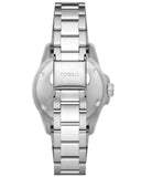 Fossil Blue Dive Analog Pink Dial Silver Steel Strap Watch For Women - ES5351 Authentic Buy Shop Now