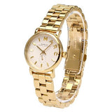 Marc Jacobs Baker White Dial Gold Steel Strap Watch for Women - MBM3247 Authentic Buy Shop Now