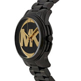 Michael Kors Runway Black Dial Black Steel Strap Watch for Women - MK6057 Authentic Buy Shop Now