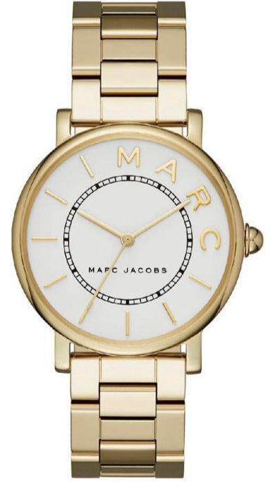 Marc Jacobs Roxy White Dial Gold Steel Strap Watch for Women - MJ3522 Authentic Buy Shop Now