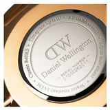 Daniel Wellington Classic Suffolk White Dial Brown Leather Strap Watch For Women - DW00100120 Authentic Buy Shop Now