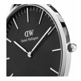 Daniel Wellington Classic Reading Black Dial Black Leather Strap Watch For Women - DW00100147 Authentic Buy Shop Now