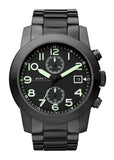 Marc Jacobs Larry Chronograph Black Dial Black Steel Strap Watch for Men - MBM5032 Authentic Buy Shop Now