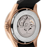 Maserati SFIDA Automatic Black Dial Black Rubber Strap Watch For Men - R8821140001 Authentic Buy Shop Now