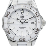 Tag Heuer Aquaracer White Dial Watch for Women - WAY131B.BA0914 Authentic Buy Shop Now