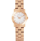 Marc Jacobs Mini Amy White Dial Rose Gold Steel Strap Watch for Women - MBM3078 Authentic Buy Shop Now