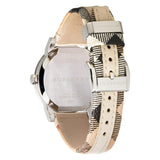 Burberry The City White Dial Beige Leather Strap Watch for Women - BU9132 Authentic Buy Shop Now