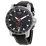 Tissot Supersport Chrono Black Dial Black Leather Strap Watch for Men - T125.617.16.051.00 Authentic Buy Shop Now