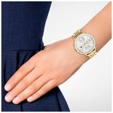 Tommy Hilfiger Carly White Dial Gold Steel Strap Watch for Women - 1781786 Authentic Buy Shop Now