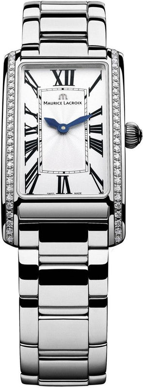 Maurice Lacroix Fiaba Diamonds White Dial Silver Steel Strap Watch for Women - FA2164-SD532-118 Authentic Buy Shop Now