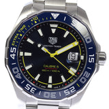 Tag Heuer Aquaracer Caliber 5 Match Timer Shinji Kagawa Edition Blue Dial Silver Steel Strap Watch for Men - WAY201H.BA0927 Authentic Buy Shop Now