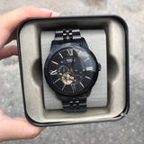 Fossil Townsman Multi Function Mechanical Black Dial Black Steel Strap Watch for Men - ME3062 Authentic Buy Shop Now