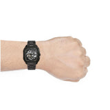 Fossil Inscription Automatic Skeleton Black Dial Black Steel Strap Watch for Men - BQ2574 Authentic Buy Shop Now