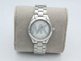 Michael Kors Mini Slim Runway Silver Dial Silver Steel Strap Watch for Women - MK3548 Authentic Buy Shop Now