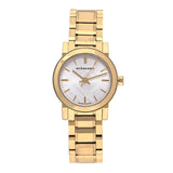 Burberry Heritage White Dial Gold Steel Strap Watch for Women - BU9203 Authentic Buy Shop Now