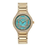 Michael Kors Kerry Mother of Pearl Dial Gold Steel Strap Watch for Women - MK3481 Authentic Buy Shop Now