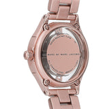 Marc Jacobs Tether Transparent Rose Gold Dial Rose Gold Steel Strap Watch for Women - MBM3417 Authentic Buy Shop Now
