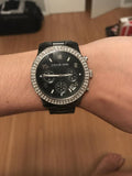 Michael Kors Runway Black Dial Black Steel Strap Watch for Women - MK5190 Authentic Buy Shop Now