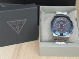 Guess Sport Analog Grey Dial Grey Steel Strap Watch for Men - W0377G5 Authentic Buy Shop Now