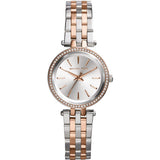 Michael Kors Darci Silver Dial Two Tone Steel Strap Watch for Women - MK3298 Authentic Buy Shop Now