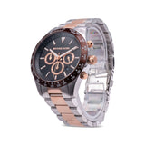 Michael Kors Layton Chronograph Black Dial Two Tone Steel Strap Watch For Men - MK8913 Authentic Buy Shop Now