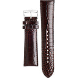 Emporio Armani Classic Beige Dial Brown Leather Strap Watch For Men - AR0154 Authentic Buy Shop Now