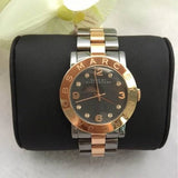 Marc Jacobs Amy Grey Dial Two Tone Steel Strap Watch for Women - MBM3195 Authentic Buy Shop Now