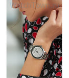 Michael Kors Kinley Diamond Pave Silver Dial Silver Steel Strap Watch for Women - MK5996 Authentic Buy Shop Now