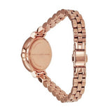 Marc Jacobs Sally White Dial Rose Gold Steel Strap Watch for Women - MBM8643 Authentic Buy Shop Now