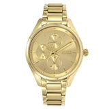 Hugo Boss Grand Course Gold Dial Gold Steel Strap Watch for Women - 1502584 Authentic Buy Shop Now