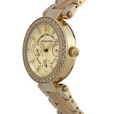 Michael Kors Parker Gold DIal Gold Steel Strap Watch for Women - MK5842 Authentic Buy Shop Now