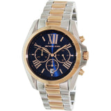 Michael Kors Bradshaw Blue Dial Two Tone Steel Strap Watch for Women - MK5606 Authentic Buy Shop Now