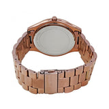 Michael Kors Runway Quartz Brown Dial Brown Steel Strap Watch For Women - MK3418 Authentic Buy Shop Now