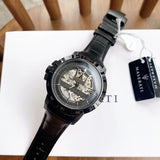Maserati Potenza Automatic Black Dial Black Leather Strap Stainless Steel Watch For Men - R8821119006 Authentic Buy Shop Now