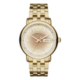 Marc Jacobs Fergus White Dial Gold Steel Strap Watch for Women - MBM8647 Authentic Buy Shop Now