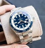 Breitling Superocean Automatic 42mm Blue Dial Silver Steel Strap Watch for Men - A17375E71C1A1 Authentic Buy Shop Now