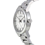 Burberry The City White Dial Silver Steel Strap Watch for Men - BU9750 Authentic Buy Shop Now