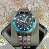 Fossil FB-01 Chronograph Black Dial Silver Steel Strap Watch for Men - FS5827 Authentic Buy Shop Now