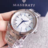 Maserati Circuito Silver Dial Silver Steel Strap Watch For Men - R8853127001 Authentic Buy Shop Now