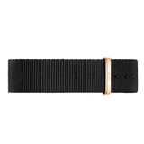 Daniel Wellington Classic Cornwall White Dial Black Nylon Strap Watch For Men - DW00100257 Authentic Buy Shop Now