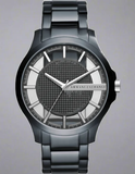 Armani Exchange Hampton Skeleton Grey Dial Blue Steel Strap Watch For Men - AX2401 Authentic Buy Shop Now