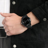 Tommy Hilfiger Denim Black Dial Black Rubber Strap Watch for Men - 1791555 Authentic Buy Shop Now