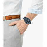 Tommy Hilfiger Decker Chronograph Blue Dial Blue Steel Strap Watch for Men - 1791560 Authentic Buy Shop Now