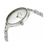 Calvin Klein Graphic White Dial Silver Steel Strap Watch for Women - K7E23146 Authentic Buy Shop Now
