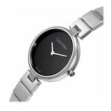 Calvin Klein Authentic Black Dial Silver Steel Strap Watch for Women - K8G23141 Authentic Buy Shop Now