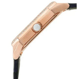 Emporio Armani Gianni T Bar Quartz Mother of Pearl Dial Blue Leather Strap Watch For Women - AR11466 Authentic Buy Shop Now