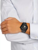 Fossil Townsman Multi Function Mechanical Black Dial Black Steel Strap Watch for Men - ME3062 Authentic Buy Shop Now