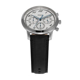 Fossil Neutra Chronograph White Dial Black Leather Strap Watch for Men - FS6023 Authentic Buy Shop Now