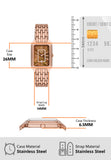 Fossil Raquel Three Hand Date Brown Dial Rose Gold Steel Strap Watch For Women - ES5323 Authentic Buy Shop Now